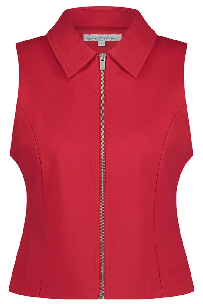 WAISTCOAT ZIPPER PUNTA SRB4490 RED
